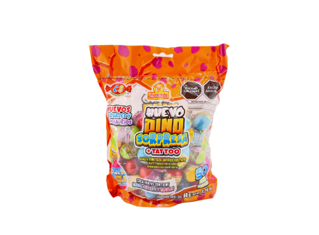 HUEVO DINO SORPRESA.CANDY 18X50