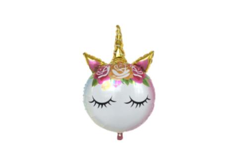 GLOBO UNICORNIO (53X83CM) BLANCO