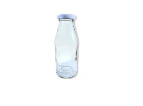 BOTELLA VIDRIO (300ML) TAPA BLANCO