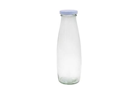 BOTELLA VIDRIO (500ML) TAPA BLANCO