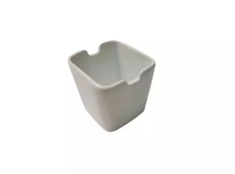 PORTA SOBRES AZUCAR 5X5,5CM PORC. BLANCA