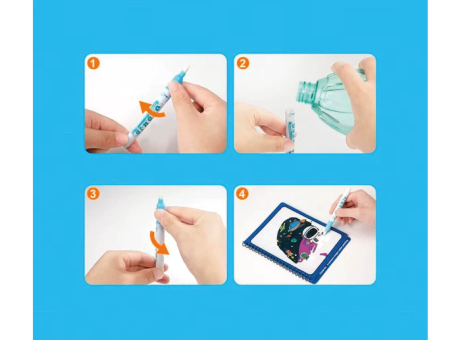 Imagen de CUADERNO C/PINCEL D/AGUA OM17884