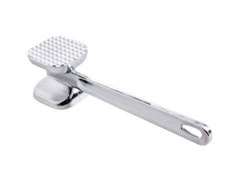 MARTILLO DE COCINA PLATEADO 22CM,5.5CM, H4.8CM, 110G 51609