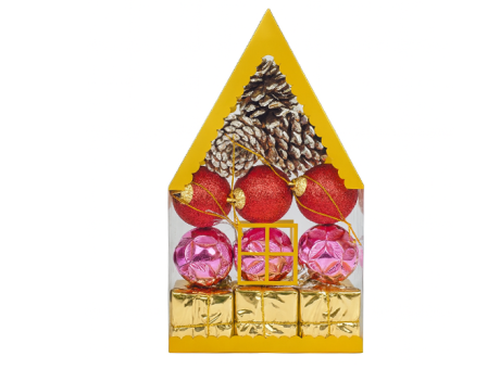 ADORNO P/COLGAR CONJUNTOS COLOR SURTIDO 11X20X4CM 53649