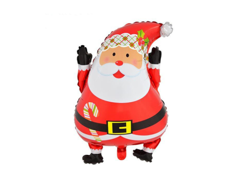 GLOBO PAPA NOEL (45X62.5CM) ROJO