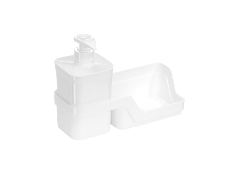 CONJ. DETERGENTE PLANO CON 2 PIEZAS - BLANCO 500 ML 920.004.002 NITRON