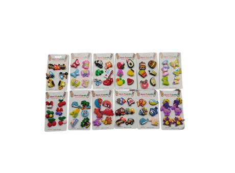 PINS P/ CROS 6 PCS C/ 12 DISEÑOS CR16