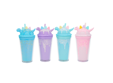 VASO PLAST. C/ PAJITA 450 ML VC643