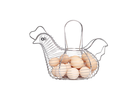 CANASTA PORTA HUEVOS METALICA E-6274-Z