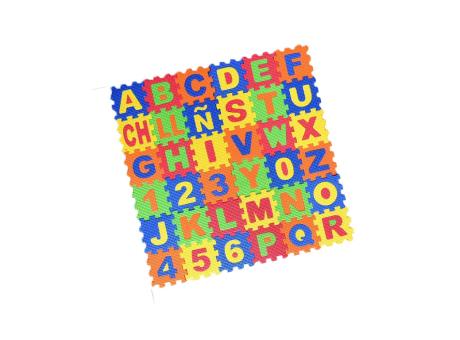 TAPETE GOMA LETRA PEQ SA23519