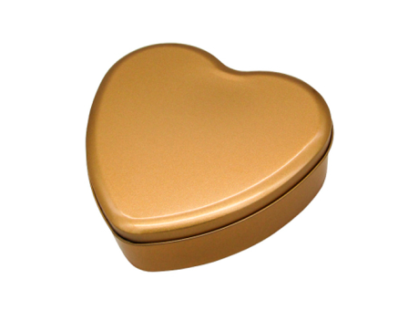 LATA CORAZON (16.5X15.5X5CM) DORADO