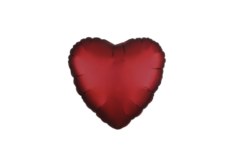 GLOBO CORAZON (43M) ROJO