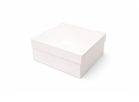 CAJA PREMUM CUAD PQ 21578 BLANCO 18X18X8,5