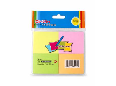 TACO MEMO ADHESIVO 4 PZS G-1365A