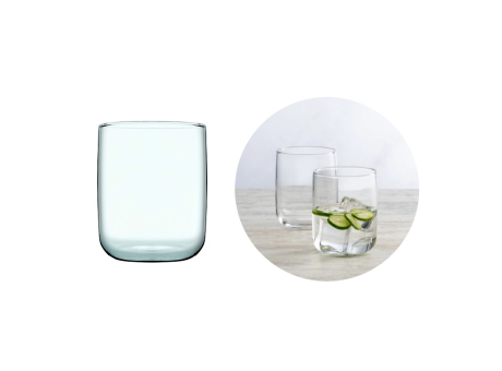 SET VASO AGUA 280CC ICONIC P420112V/6G SD