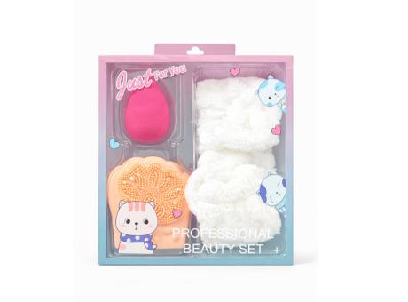 KIT 5PCS VINCHA Y ESPONJA SH076