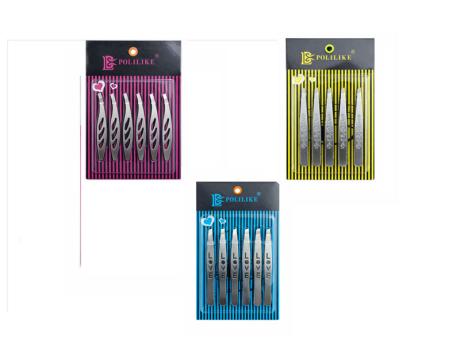 PINZA DE CEJA 6PCS MA4178