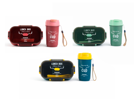 Imagen de LONCHERA MERENDERO Y VASO E-6217