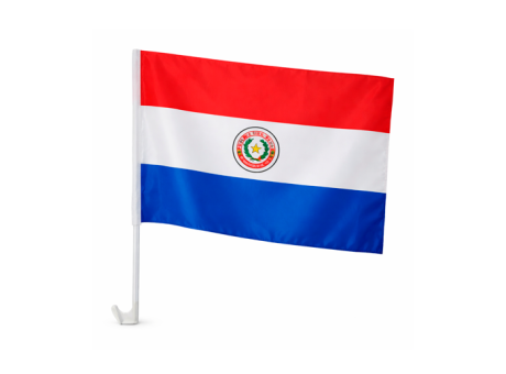 BANDERA PARAGUAYA P/ AUTO GMT45-30