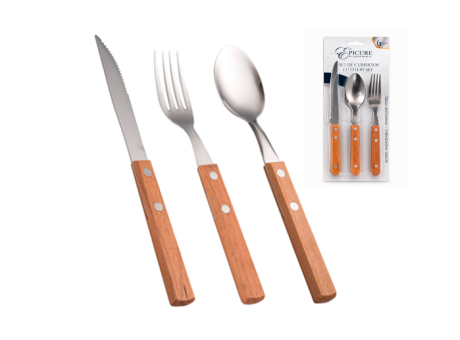 SET DE CUBIERTOS 6 PIEZAS F-NXZ-335