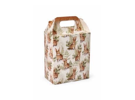 CAJA CON MANIJA PQ PASCUA 11034 CONEJO ROSA URIARTE