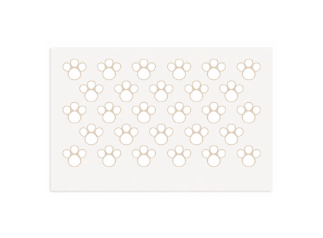 CARTEL ADHESIVA PASCUA TRANSP BLANCO PQ C30 CROMUS