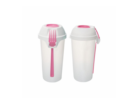 SALAD CUP PP 850ML - ROSA BEBE R: 1158617 NEOPLAS