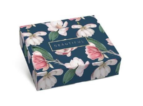 CAJA RECT TAPA FONDO NEW GRD DECOR PRETTY MAGNOLIA 30X24X6