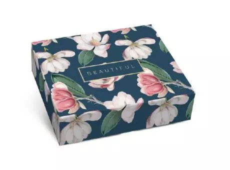 Imagen miniatura de CAJA RECT TAPA FONDO NEW GRD DECOR PRETTY MAGNOLIA 30X24X6