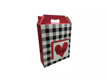 Imagen miniatura de CAJA MALETA RET VERT PQ DECOR MY AMOR 26X21X7,5