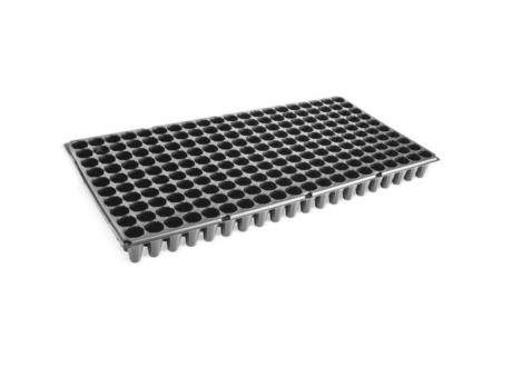 BANDEJA 200 CELULAS C/ FLIP F08 FINA NEGRO