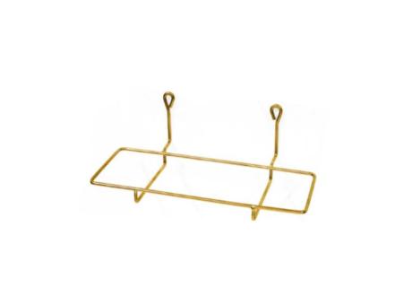 SUPORTE PARED JARDINERA 35 CM DORADO