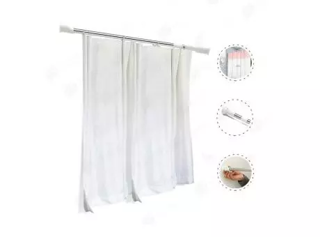 PALO CORTINA EXTENDIBLE 70-120CM JF-8001