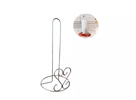 PORTA SERVILLETA METAL CORAZON  K-1778