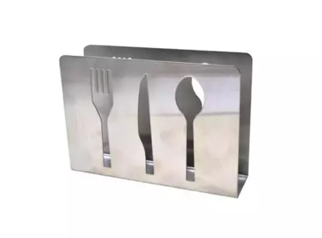 Imagen miniatura de PORTA SERVILLETA METAL FORMAS E19-246A