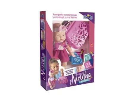 Imagen miniatura de MUÑECA NIÑA DE PASEO R. 1118 NOVA TOYS