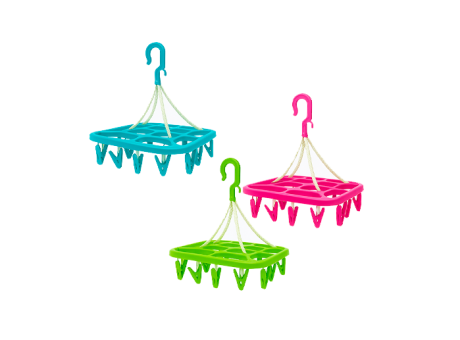 COLGANTE DE ROPA PLASTICO E-4674