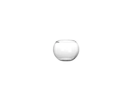 FLORERO  PECERA TRANSPARENTE D6.5CM*H5.5CM