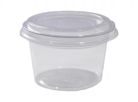 NP 670B - ENVASE MOUSSE CRISTAL TAPA BAJA - 500 UN/CJ