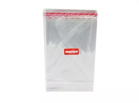 BOLSA ADHESIVA TRANSP 11X18+30 ABA C100 CROMUS