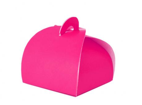 CAJITA PAPEL CURVO 10P (7X9X7) FUCSIA