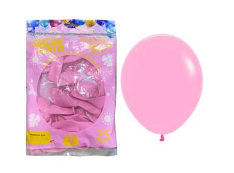 GLOBO MDC PASTEL FUCSIA 9" C25