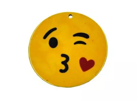 PIZARRA PIN EMOJI 2 BESITOS