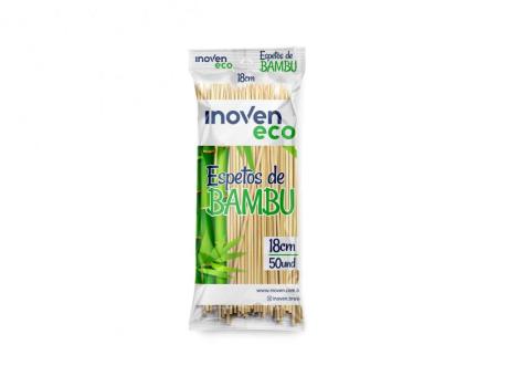 PALITO ASADO BAMBU 18CM INOVEN C50