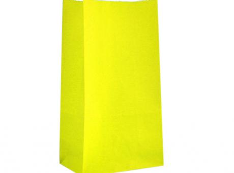 BOLSA PAPEL 24P (13X24X8) AMARILLO