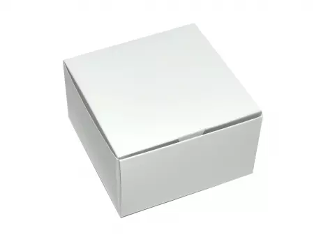 CAJA 13,5X13,5X8CM HAMBURGUESA BLANCA ALTA