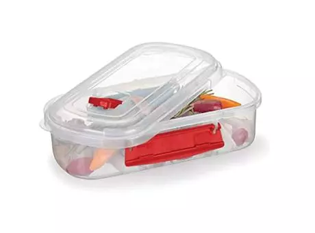 RECIPIENTE CON VÁLVULA Y TRABAS 788 ML R: 210 NITRON