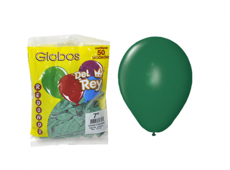 Globos Verdes 50 Unidades - Universo Colores