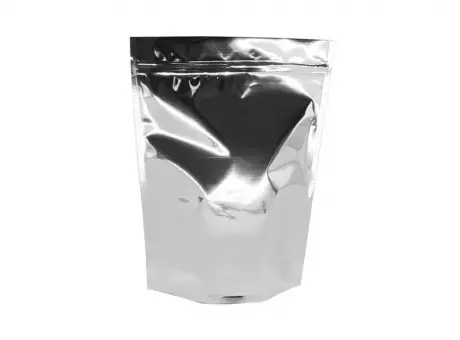BOLSA STAND UP MET COM ZIP 170MZ 17X25 PAQ. 25 UNIDADES 57