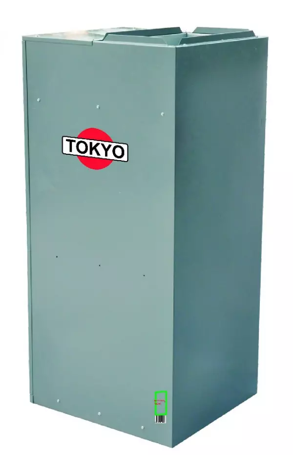 ACONDICIONADOR DE AIRE TOKYO DUCTO VERTICAL F/C 36000BTU MOD ECH18-DV-36CHR1 380V-415V/3P/50HZ